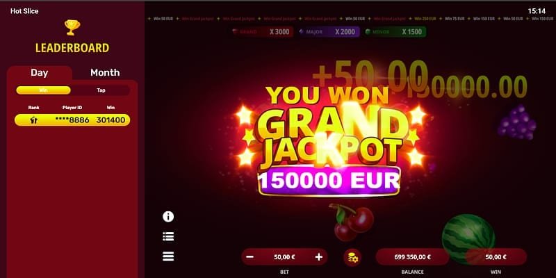 Hot Slice pełne zasady – Jackpoty - trzy poziomy i jak działają